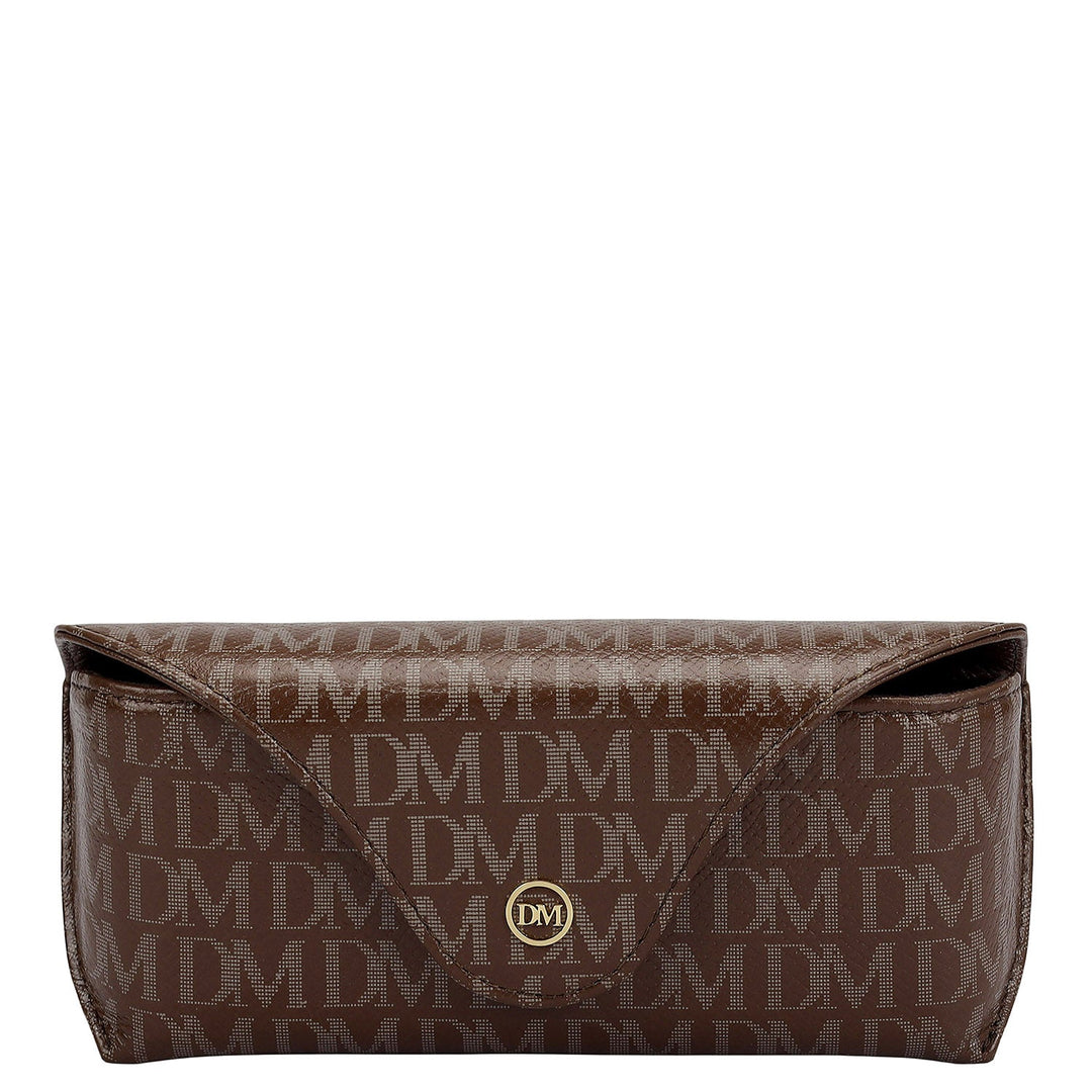 Monogram Leather Spectacle Case - Date