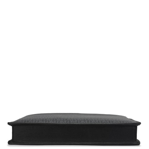 Monogram Leather Laptop Sleeve - Black