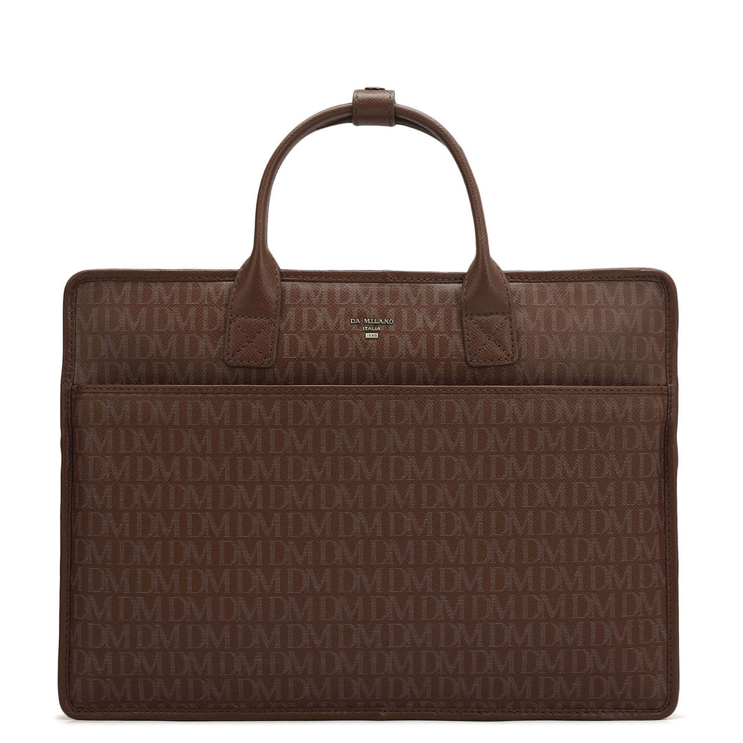 Monogram Leather Laptop Sleeve - Date
