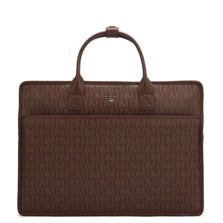 Monogram Leather Laptop Sleeve - Date