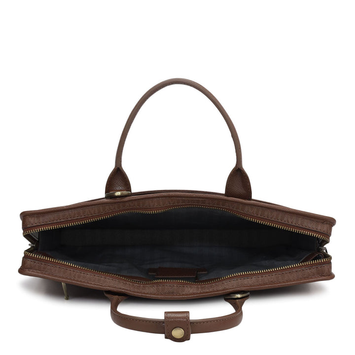 Monogram Leather Laptop Sleeve - Date