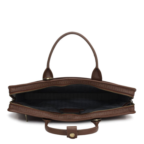 Monogram Leather Laptop Sleeve - Date