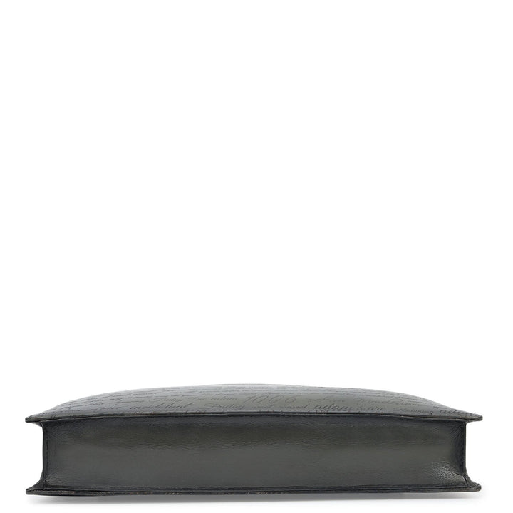 Signato Leather Laptop Sleeve - Grey