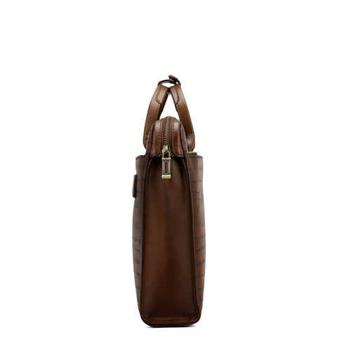 Signato Leather Computer Sleeve - Cognac