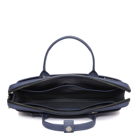 Croco Leather Laptop Sleeve - Stardust