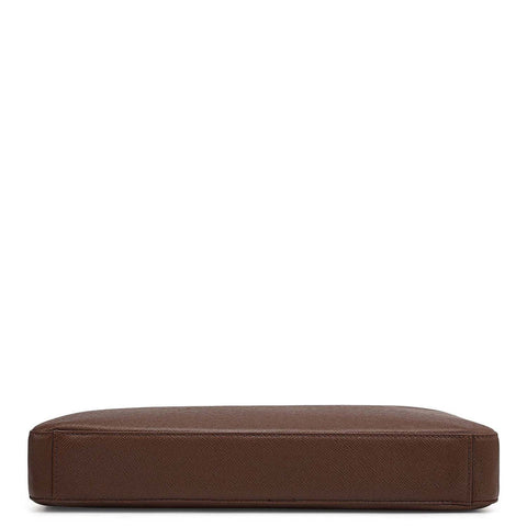Franzy Leather Laptop Sleeve - Date
