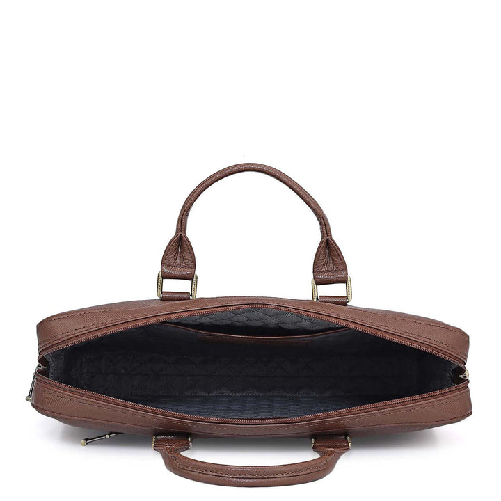 Franzy Leather Laptop Sleeve - Date