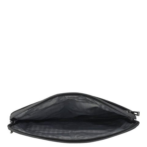 Signato Leather Laptop Sleeve - Grey
