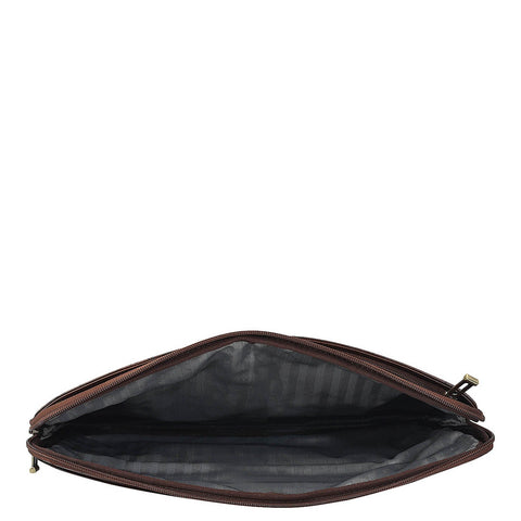 Signato Leather Laptop Sleeve - Cognac