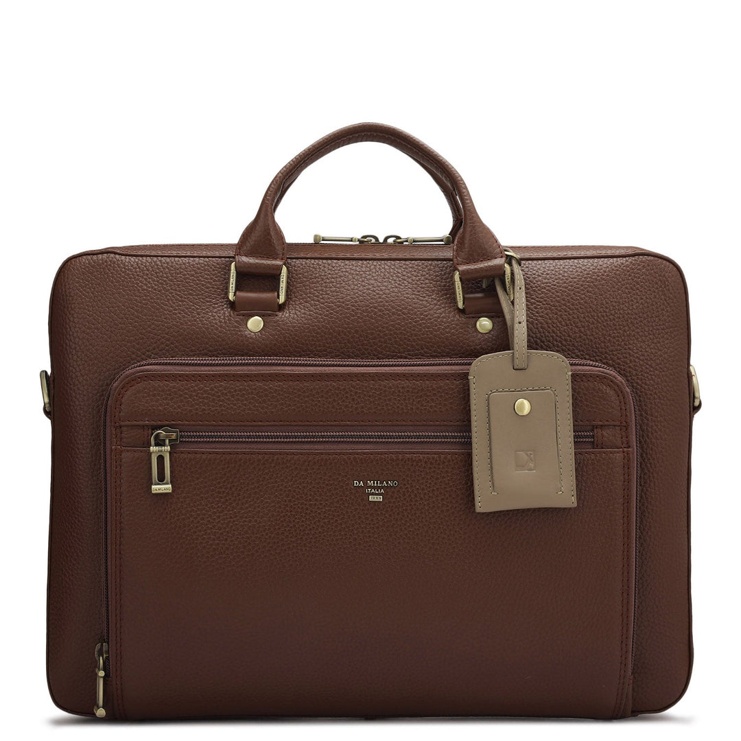 Wax Leather Laptop Sleeve - Espresso