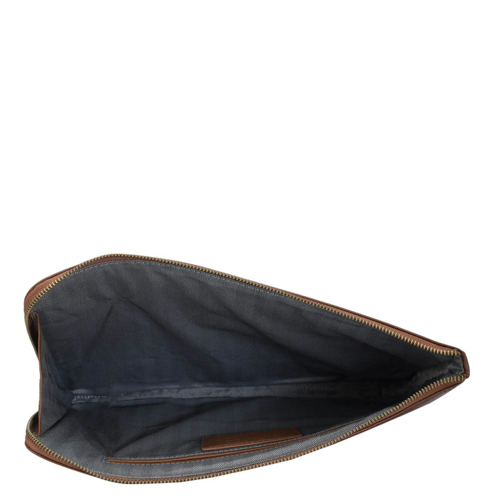 Signato Leather Laptop Sleeve - Cognac