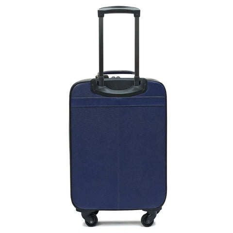 Franzy Leather Trolley - Ink Blue