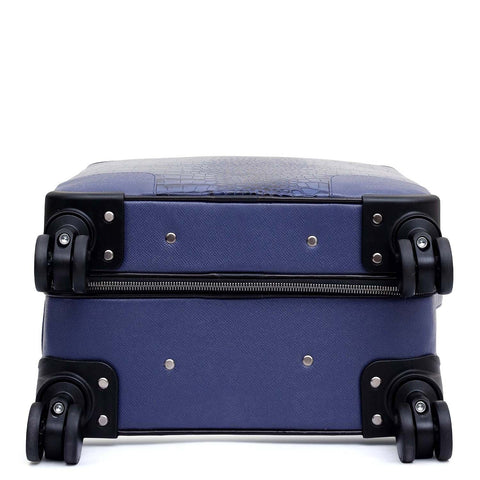 Croco Franzy Leather Trolley - Stardust