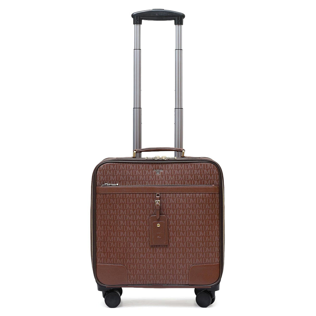 Monogram Leather Overnighter Trolley - Date