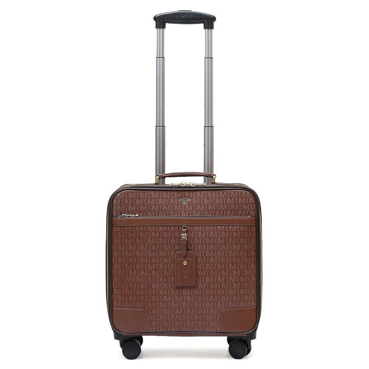 Monogram Leather Overnighter Trolley - Date