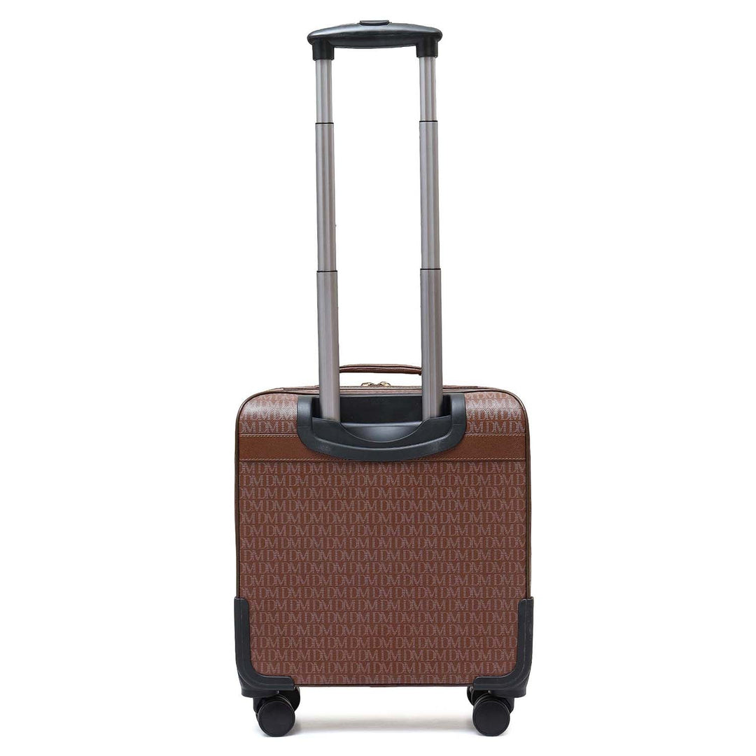 Monogram Leather Overnighter Trolley - Date