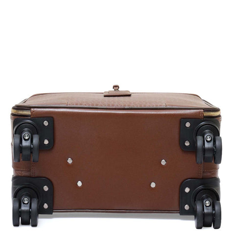 Monogram Leather Overnighter Trolley - Date