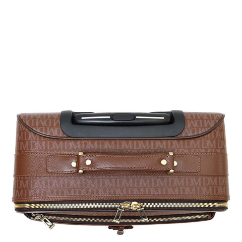 Monogram Leather Overnighter Trolley - Date