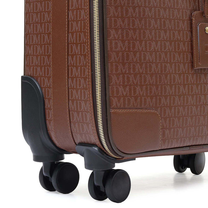 Monogram Leather Overnighter Trolley - Date