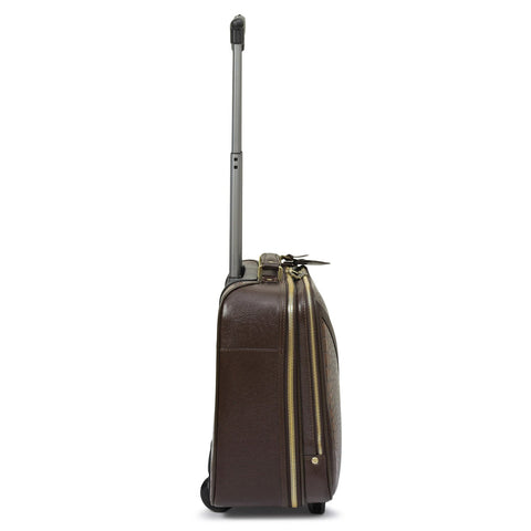 Croco Franzy Leather Trolley - Date