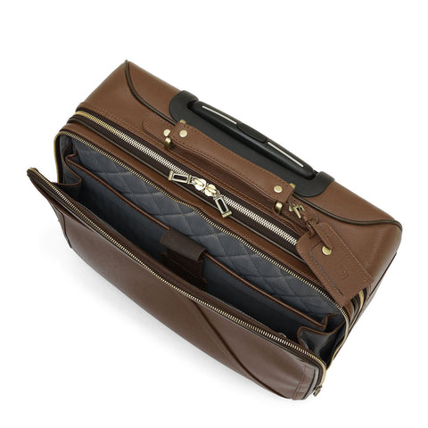 Franzy Leather Cabin Trolley - Date