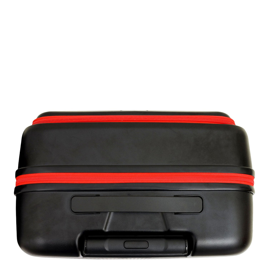 Check-In PC Trolley (L)- Black & Burgundy
