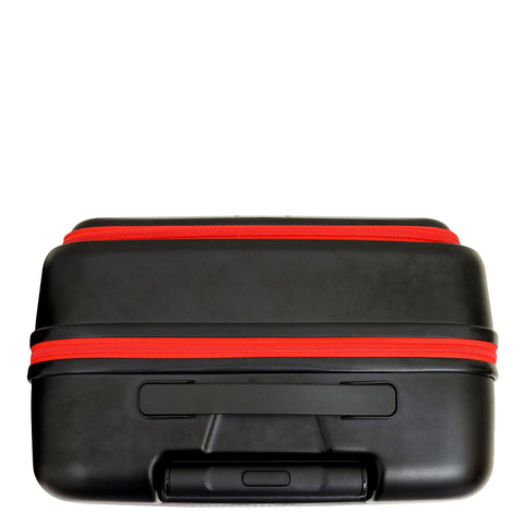 Check-In PC Trolley (L)- Black & Burgundy