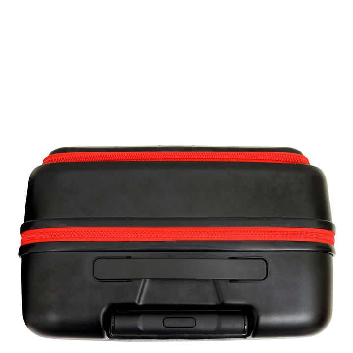 Check-In PC Trolley (M) - Black & Burgundy