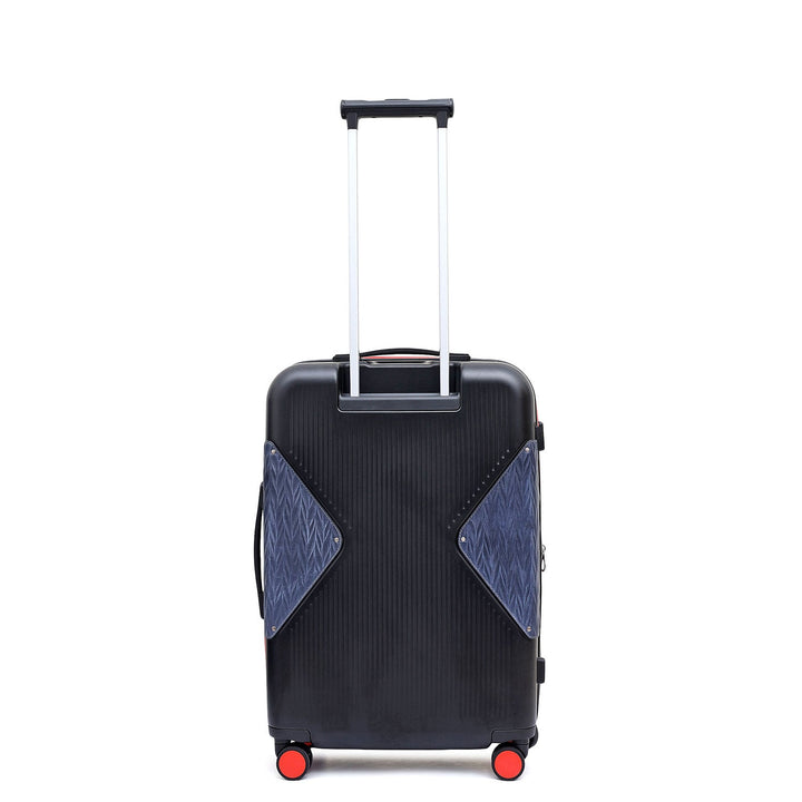 Check-In PC Trolley (M) - Black & Blue