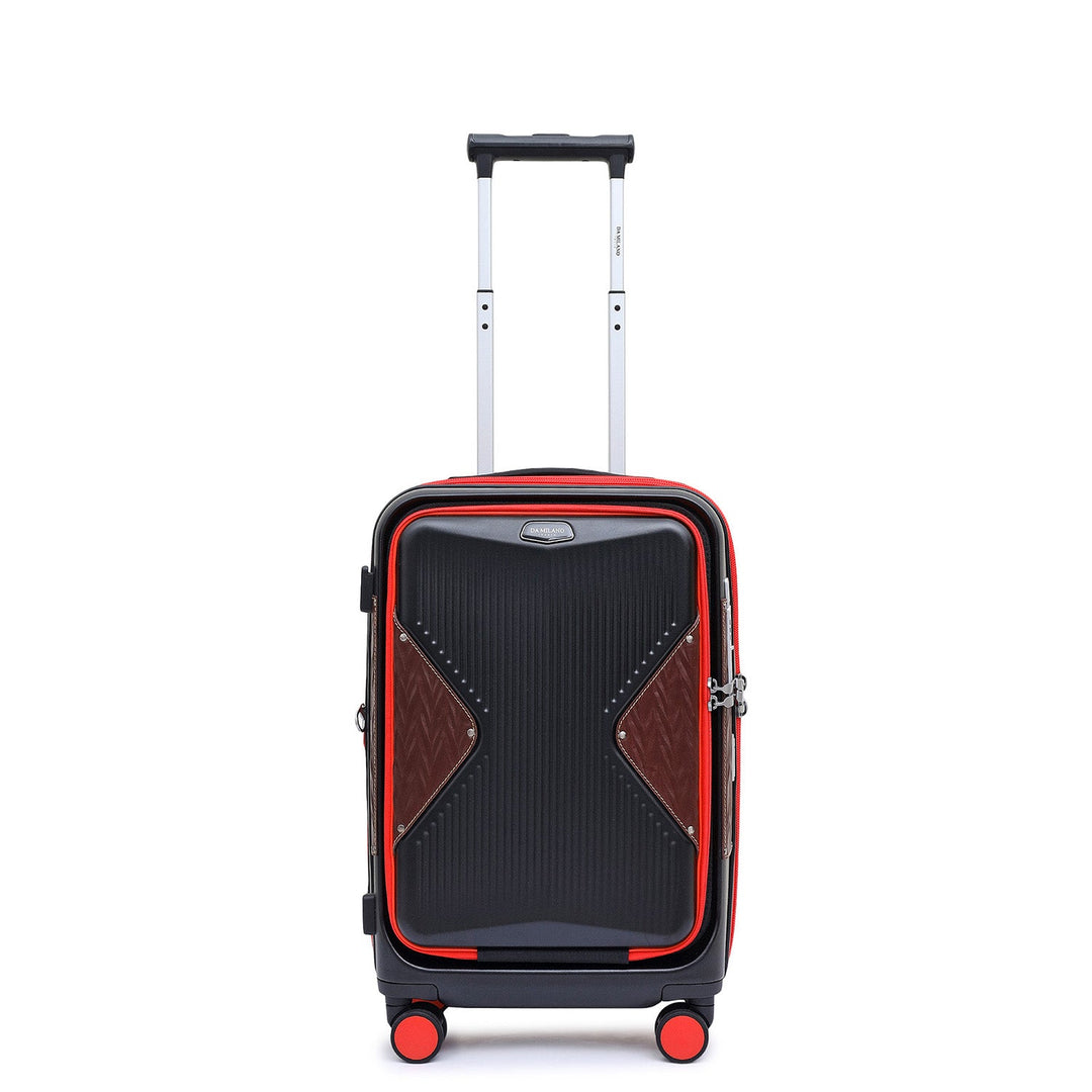 Cabin PC Trolley (S) - Black & Burgundy