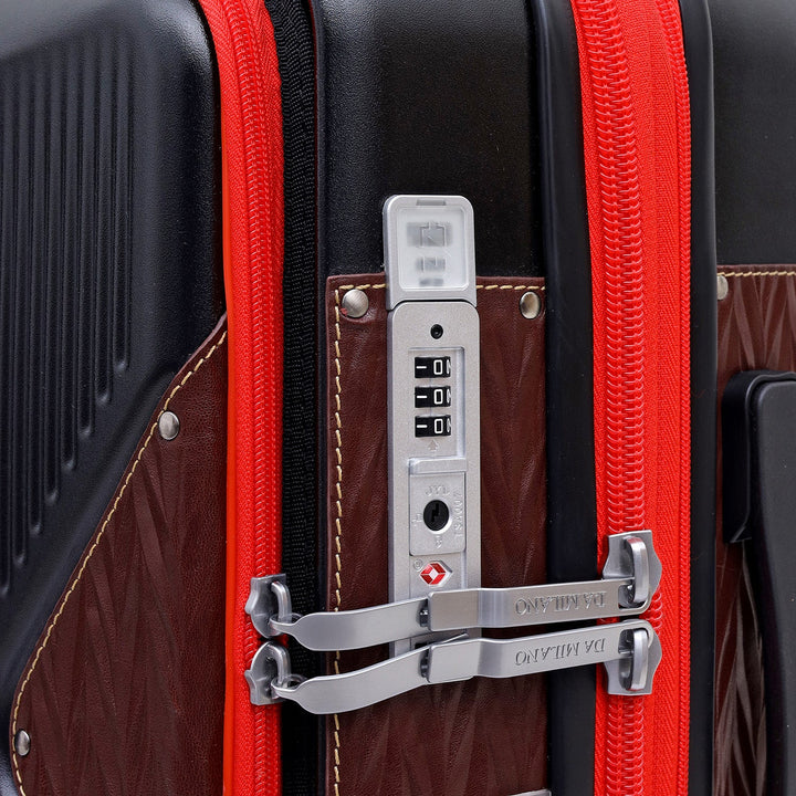 Cabin PC Trolley (S) - Black & Burgundy