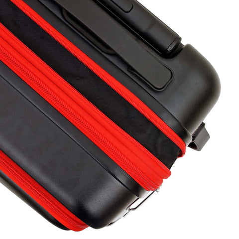 Cabin PC Trolley (S) - Black & Burgundy