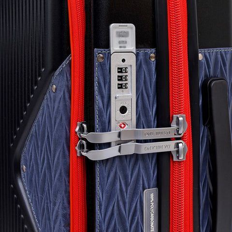 Cabin PC Trolley (S) - Black & Blue