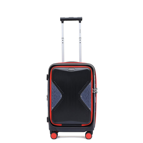 Cabin PC Trolley (S) - Black & Blue