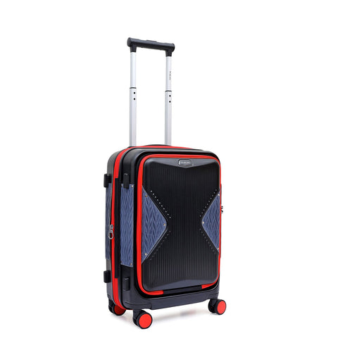 Cabin PC Trolley (S) - Black & Blue