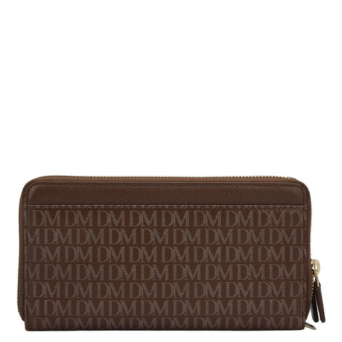 Monogram Leather Ladies Wallet - Date