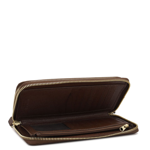 Monogram Leather Ladies Wallet - Date