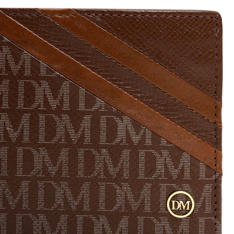 Date Bifold Leather Mens Wallet