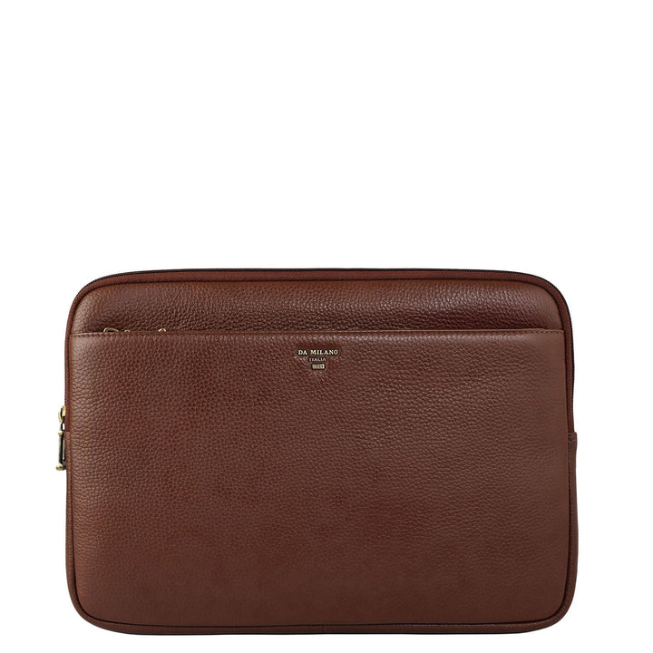 Wax Leather Laptop Sleeve - Espresso