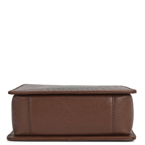 Croco Leather Men Sling - Date