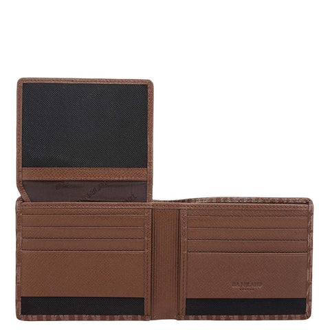 Date Bifold Leather Mens Wallet