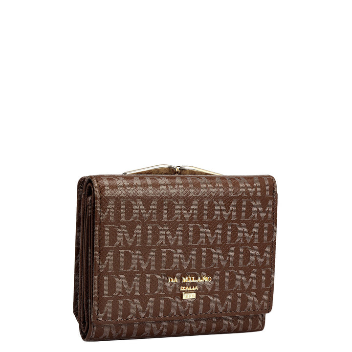 Monogram Leather Ladies Wallet - Date