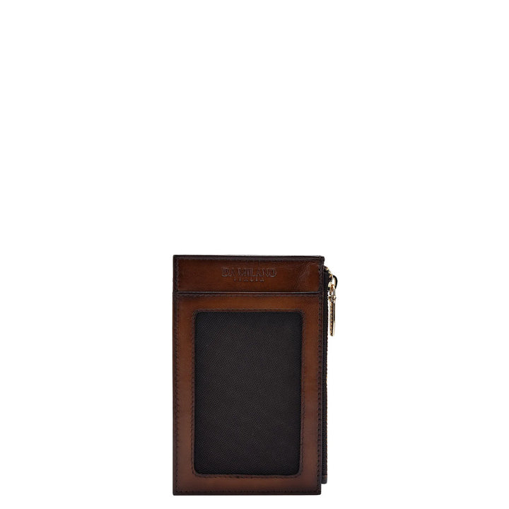 Signato Leather Card Case - Cognac