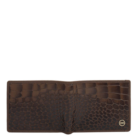Date Bifold Leather Mens Wallet
