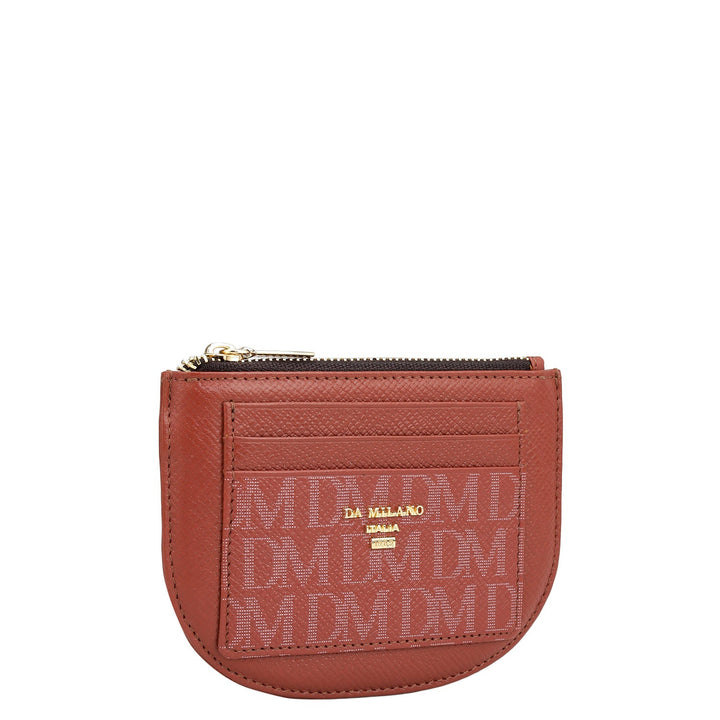 Monogram Franzy Leather Bag Hanging - Brick
