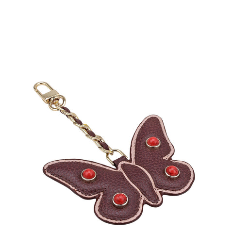 Wax Leather Bag Hanging - Burgundy