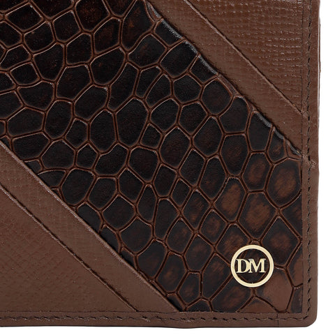 Date Bifold Leather Mens Wallet