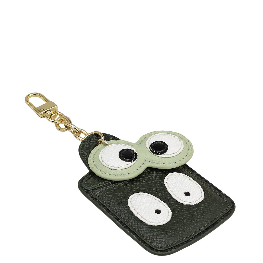 Franzy Leather Bag Hanging - Petrol Green