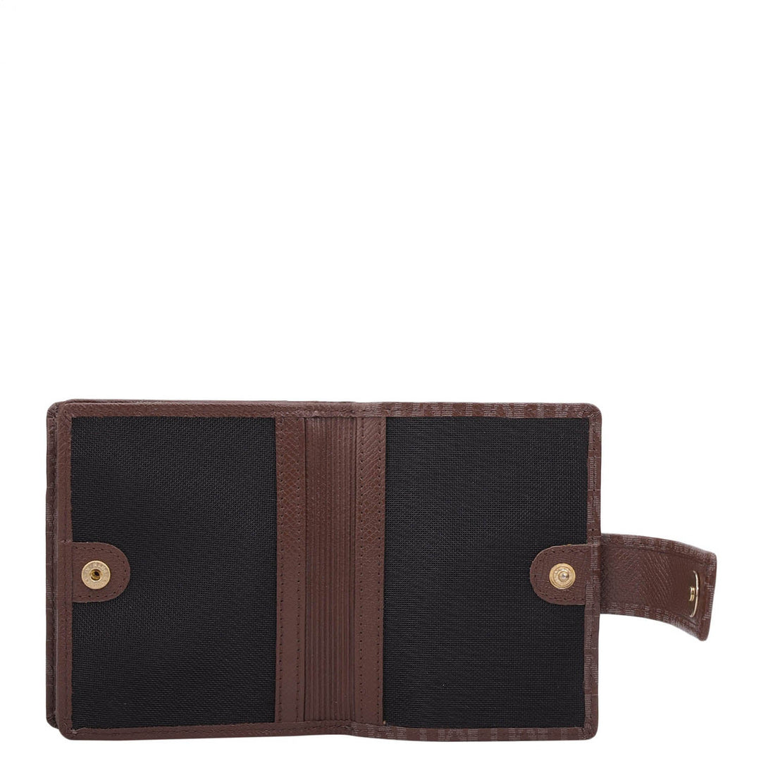 Monogram Leather Ladies Wallet - Date