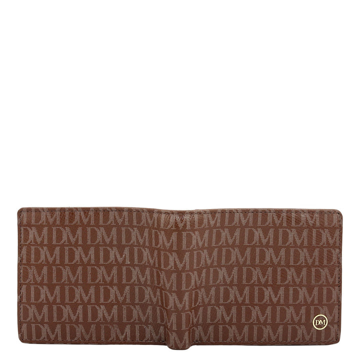 Date Bifold Leather Mens Wallet